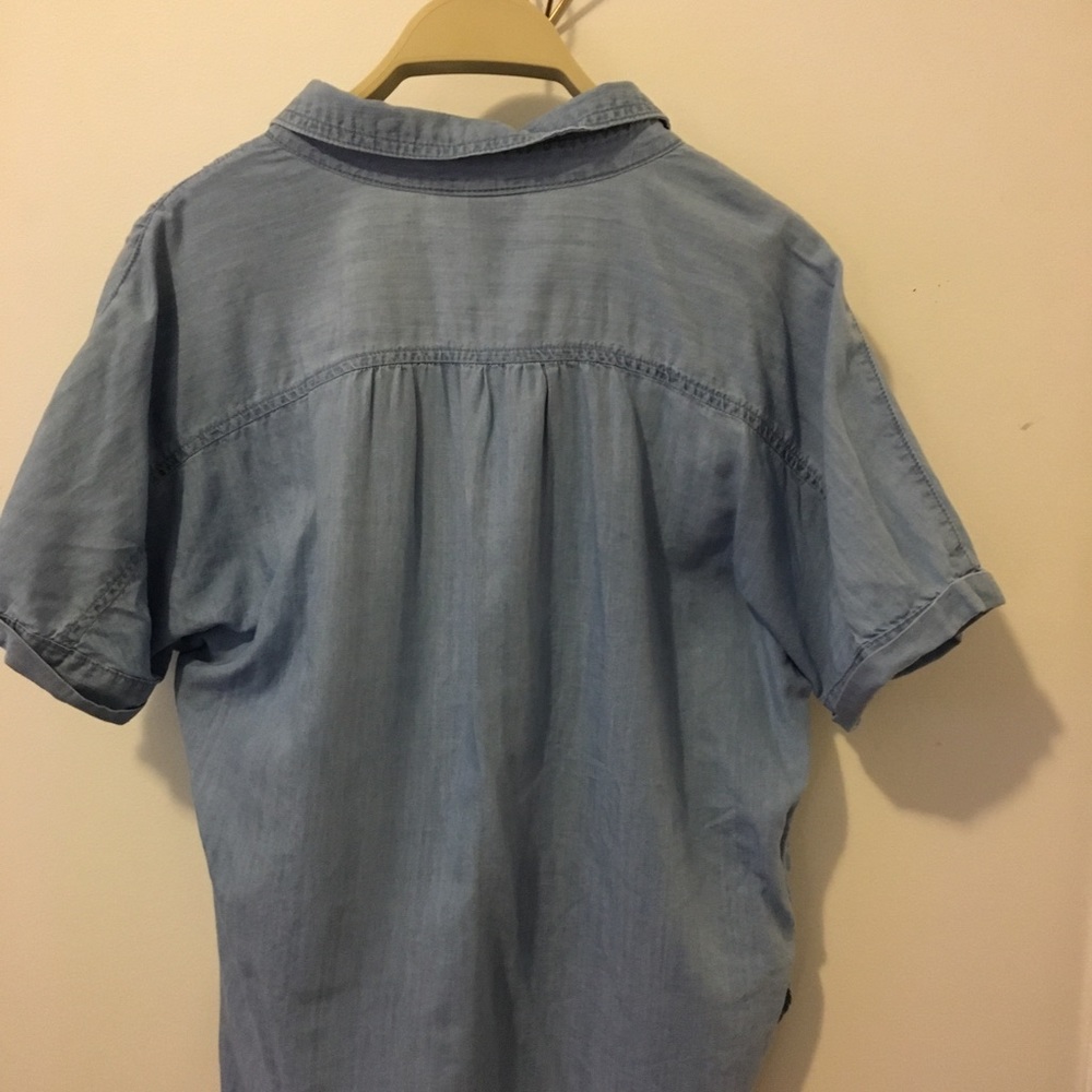 Denim short sleeve